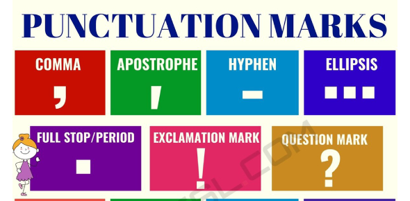 Can You Define The Following Punctuation Flashcards 